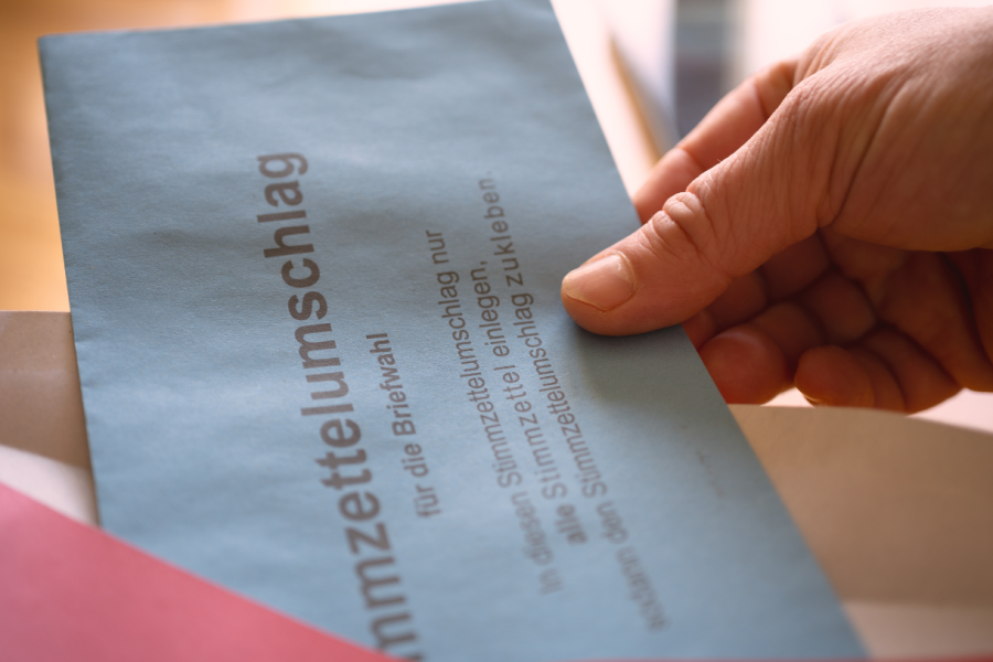 Briefwahl jetzt beantragen